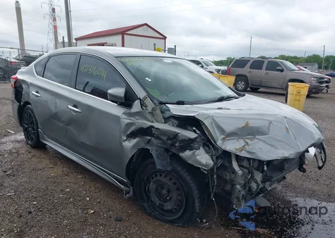 2013 Nissan Sentra Sr из США, поврежденный, VIN 3N1AB7AP6DL619488